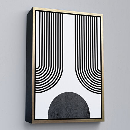 Kahverengi Çerçeveli Çocuk Odası Sevimli Yavru Ayı Tablosu