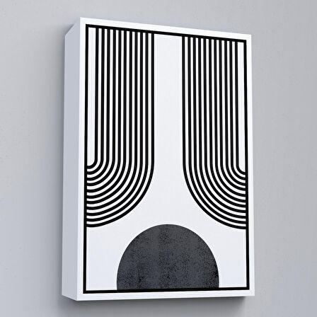 Kahverengi Çerçeveli Çocuk Odası Sevimli Yavru Ayı Tablosu