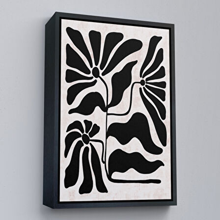 Altın Çerçeveli Çocuk Odası Sevimli Yavru Kaplan Tablosu