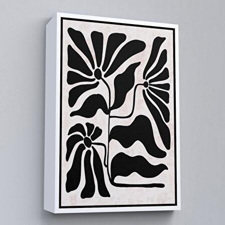 Altın Çerçeveli Çocuk Odası Sevimli Yavru Kaplan Tablosu