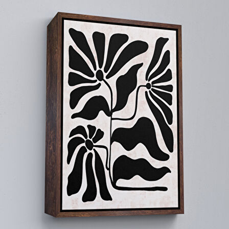 Altın Çerçeveli Çocuk Odası Sevimli Yavru Kaplan Tablosu