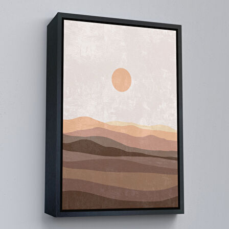 Beyaz Çerçeveli Çocuk Odası Sevimli Yavru Ayı Tablosu