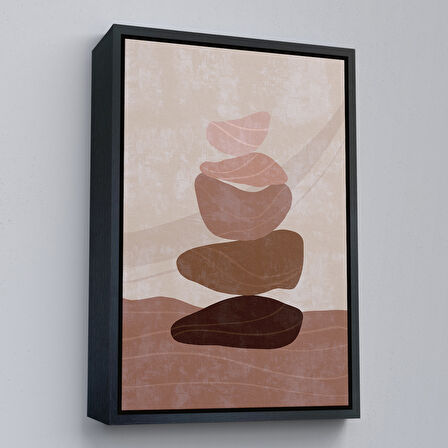 Altın Çerçeveli Çocuk Odası Sevimli Yavru Ayı Tablosu