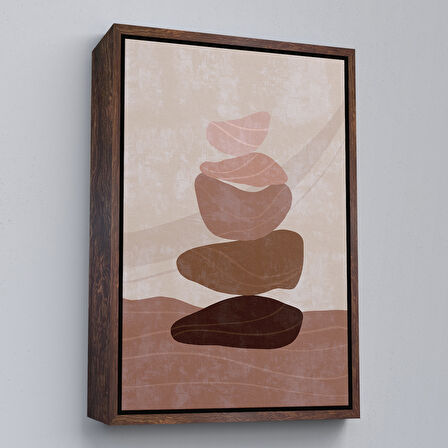 Altın Çerçeveli Çocuk Odası Sevimli Yavru Ayı Tablosu