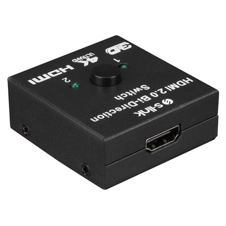 S-link SL-LU613 2 Port HDMI Çift Yönlü Switch ve Splitter(1923)
