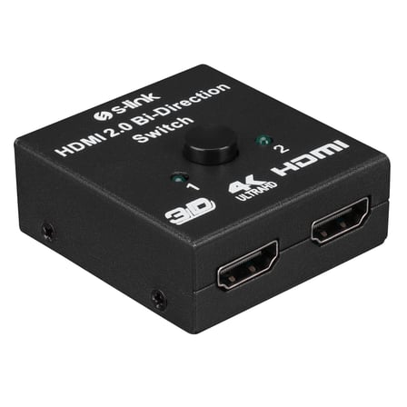 Çevirici, Dönüştürücü S-link SL-LU613 2 Port HDMI Çift Yönlü Switch ve Splitter