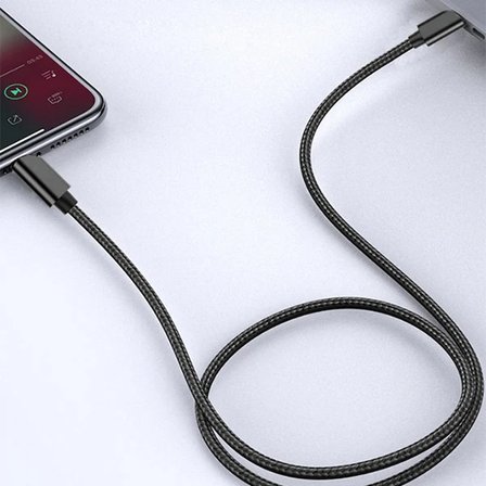ALLY PD 20W Hızlı Şarj İPhone 14-13-1211 USB-C to Lightning Şarj Kablosu 1metre-(5775)