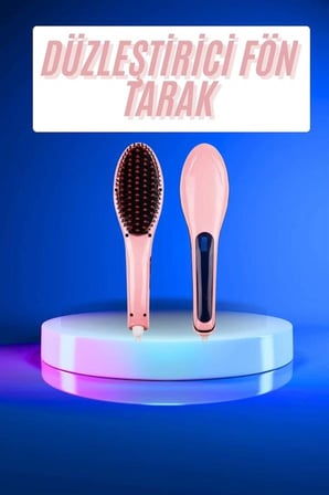 Saç Maşası Düzleştirici Tarak Dijital Göstergeli Seramik Kaplama Sıkı Dişli