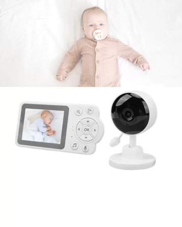 Gece Görüşlü Kablosuz Bebek Monitörü Ağlama ve Hareket Algılama Yeni Nesil