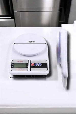 Net LCD Ekran ve Otomatik Kapanma Özelliği ile Uzun Ömürlü Dijital Mutfak Tartısı