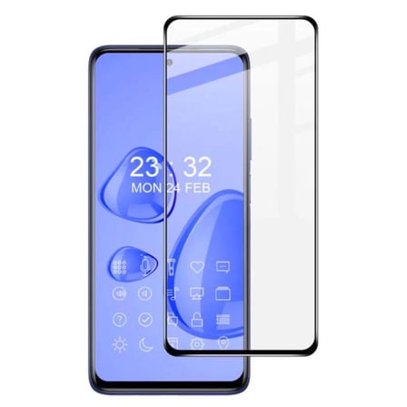 Dux Ducis Xiaomi Mi 10T Lite Tempered Cam Ekran Koruyucu 9D Full Kaplama-(5775) — Renk: Siyah
