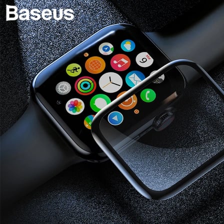 Baseus Apple Uyumlu Watch 42mm 3D Kavisli Tempered Kırılmaz Cam Koruyucu-(5775)