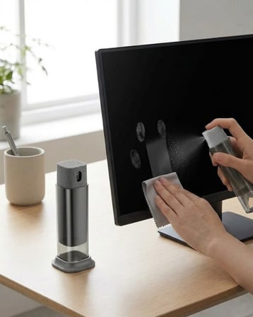 Çok Amaçlı Ekran Temizleme Sprey Şişesi Telefon Tablet Bilgisayar Temizleme Kabı