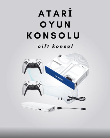 4K Destekli Bluetooth Retro Oyun Konsolu - M15 Modeli