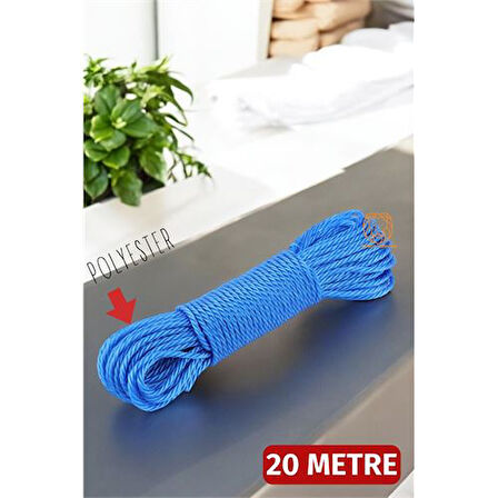 Turk 20 Metre Çamaşır İpi Polyester