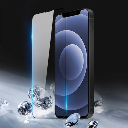 Dux Ducis İphone 13 Mini 5.4inç Tempered Cam Ekran Koruyucu 10d Full Kaplama- 5775 Renk: Siyah