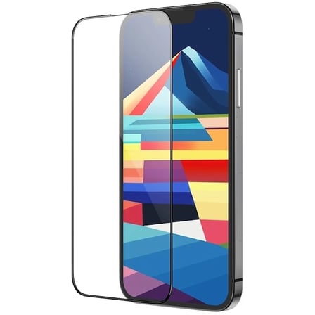HOCO iPhone 15 Full 5D HD Tempered Kırılmaz Cam Ekran Koruyucu 25 Adet Set-(5775) — Renk: Şeffaf 2