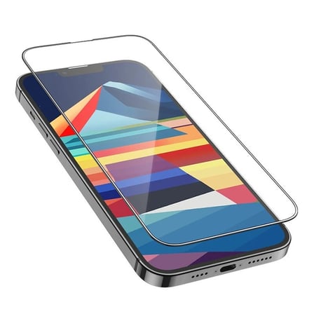 HOCO iPhone 15 Full 5D HD Tempered Kırılmaz Cam Ekran Koruyucu 25 Adet Set-(5775) — Renk: Şeffaf 2