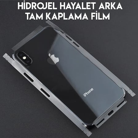 İPhone 11 Pro Max 6.5 Hidrojel Hayalet Arka Yan Tam Kaplama Koruyucu Film-(5775)