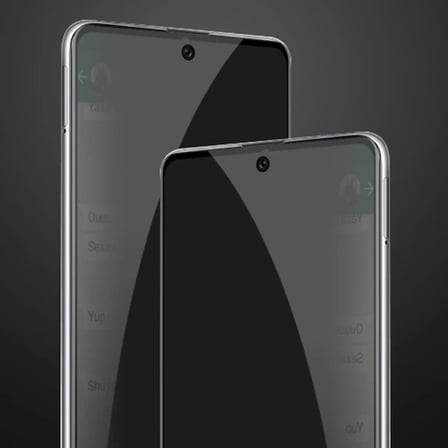 ALLY SM Galaxy A71 3D Full Privacy Gizlilik Tempered Cam Ekran Koruyucu-(5775)