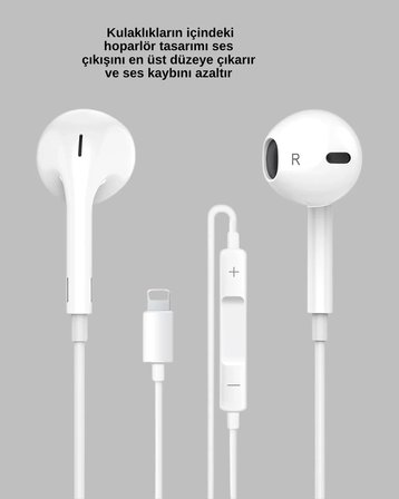 Ergonomik Tasarımlı Stereo Ses Performanslı Kablolu Kulaklık Yeni Nesil