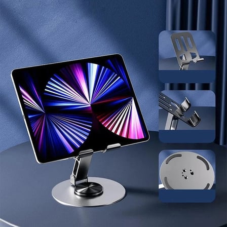 Ally 720 Derece Ayarlanabilir Alüminyum Telefon-Tablet Standı-(5775)