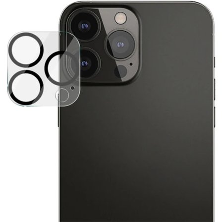 ALLY İPhone 13 Pro-13 Pro Max 3D Full Tempered Glass Cam Kamera Koruyucu-(5775)