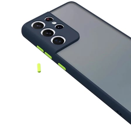 SM Galaxy S21 Ultra Ultra Kamera Korumalı Premium Silikon Kılıf-(5775)