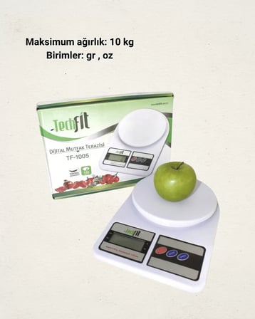 10 Kg Kapasiteli LCD Ekranlı Dijital Mutfak Tartıs Yeni Nesil
