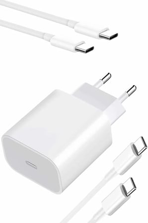 Type-C Hızlı Şarj Özellikli Cihazı USB-C Kablo Dahil