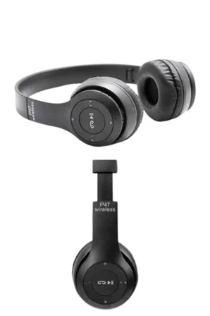 Wireless 5.0 Bluetooth Kablosuz Kulaklık ANC Özellikli Kulak Üstü Ayarlanabilir
