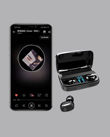 A10s TWS Bluetooth 5.0 Kulaklık – Powerbank’li Şarj Kutusu Dokunmatik Kontrol Gerçek Stereo