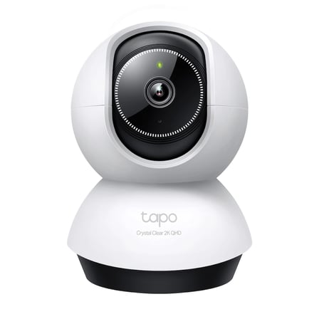 TP-LINK Tapo TC72 (C220) 2K QHD 40Mpix İç Mekan WiFi 9Mt. Gece Görüşü 360 Dönüş İki Yönlü Ses Güvenlik Yapay Zeka Destekli Kamera(1923)