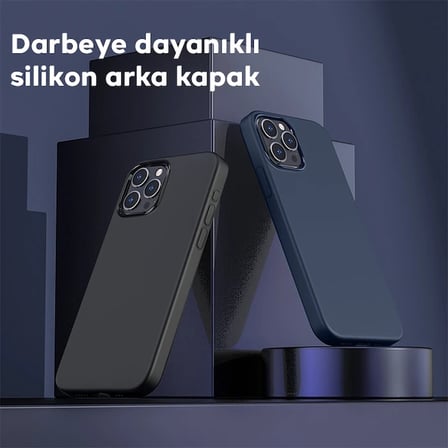 HOCO Pure Series iPhone 15 Pro Manyetik Silikon Kılıf-(5775)