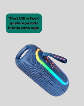 Dış Mekan Kullanıma Uygun Su Geçirmez Hoparlör
