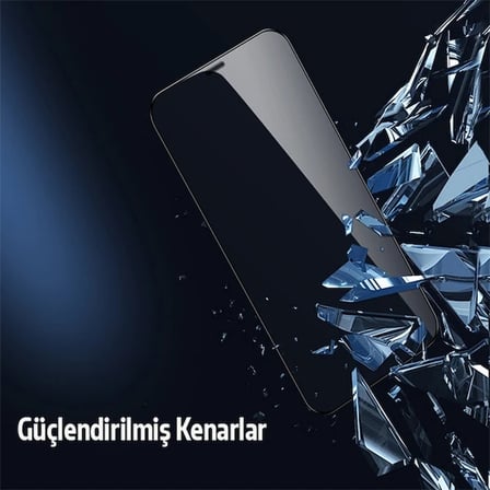 İPhone 12 Pro Max 2İN1 Full Glue Tempered Cam Ekran Koruyucu +Kamera Lens Set-(5775)