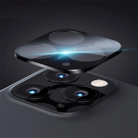 Usams US-BH577 iPhone11 Pro Max Tempered Cam Kamera Koruyucu-(5775)