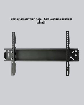 32-65” TV Duvar Askı Braketi 75 kg Kapasiteli Anti Statik Boya