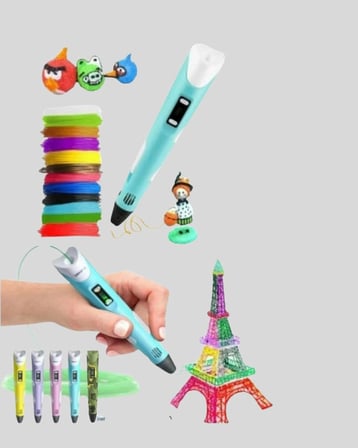 Yaratıcı Çizim ve Modelleme İçin Profesyonel 3D Yazıcı Kalem