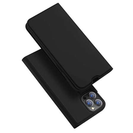 Dux Ducis iPhone 13 Pro Max 6.7inç Kılıf Kapaklı Flip Cover Kılıf SkinPro Series-(5775)