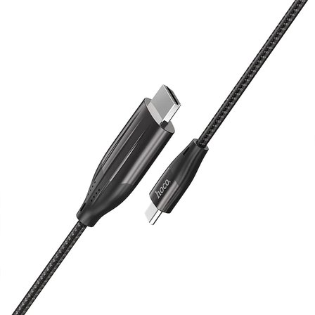 HOCO UA16 Type-C to HDMI 4K 30hz Ses ve Görüntü Aktarma Kablosu-(5775)