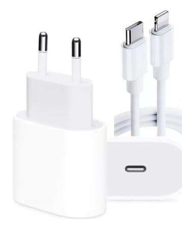 iPhone 14 13 12 11 8 Plus 7 Uyumlu 20W PD Hızlı Şarj Seti