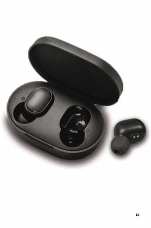 Kulaklık Dijital Göstergeli Bluetooth Bağlantılı Kablosuz Kulak İçi Mikrofonlu Dokunmatik Kontrol