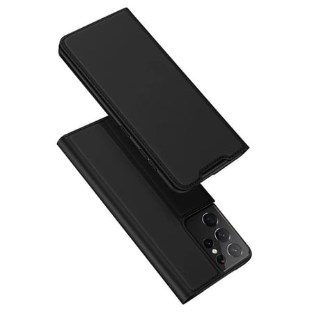 Dux Ducis SM Galaxy S21 Ultra Kılıf Flip Cover Kılıf SkinPro Series-(5775)