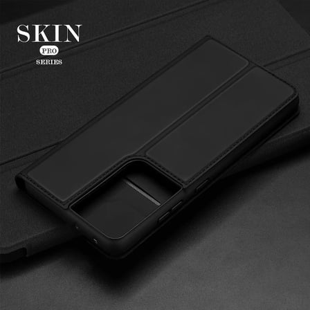 Dux Ducis SM Galaxy S21 Ultra Kılıf Flip Cover Kılıf SkinPro Series-(5775)