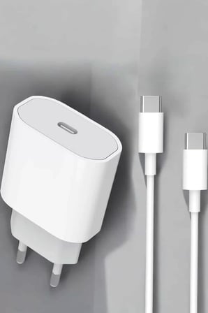 Güç Adaptörü ve Kablosu Şarj Aleti 15/15 Pro Max Uyumlu Hızlı Şarj