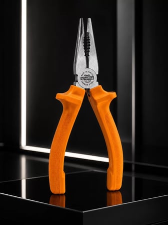 Dövme Çelik Pense Ergonomik Kaymaz Saplı El Aleti