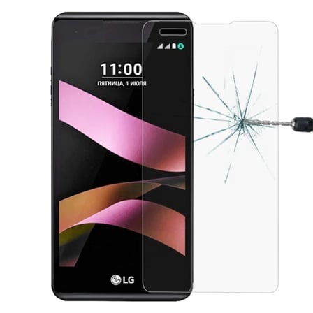 Lg X Style K200 Tempered Kırılmaz Cam Ekran Koruyucu-(5775)