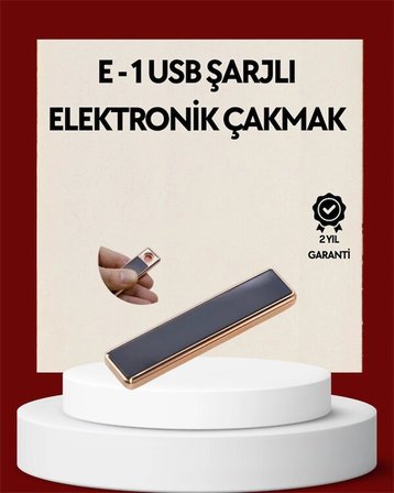 Plazma Ark Teknolojili Elektrikli Çakmak – Dokunmatik LED Göstergeli Şarj Edilebilir