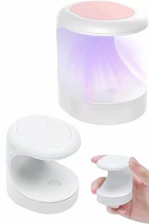 Kalıcı Oje Kurutucu Mini UV Işınlı Taşınabilir Hızlı ve Pratik Oje Kurutucu Yeni Nesil